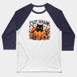 Cozy Season Fall Baseball T-Shirt